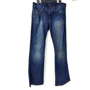 Hudson northern star mid-rise signature boot jeans #W170DHA